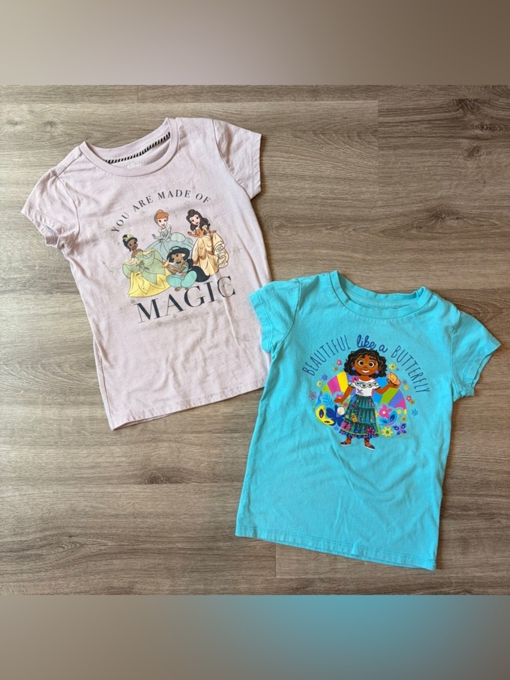 Disney little girls princess/Encanto short sleeve tees